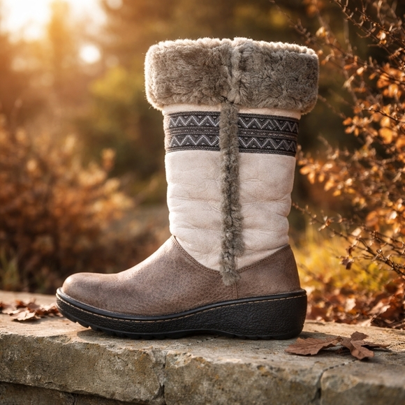 Shoes - BORN shearling Boots